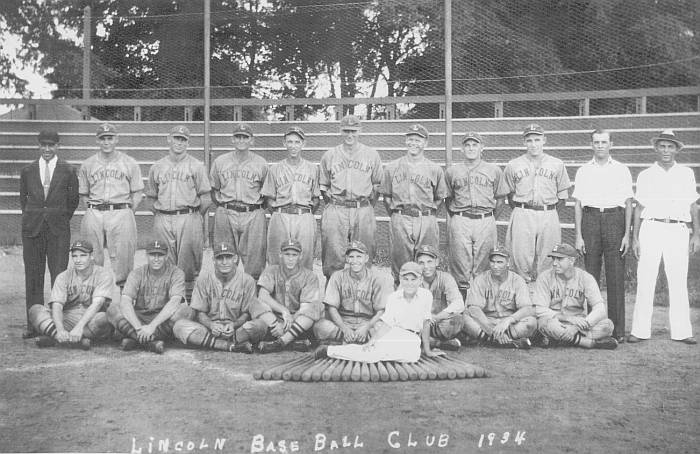 1934 Lincoln Baseball Club
