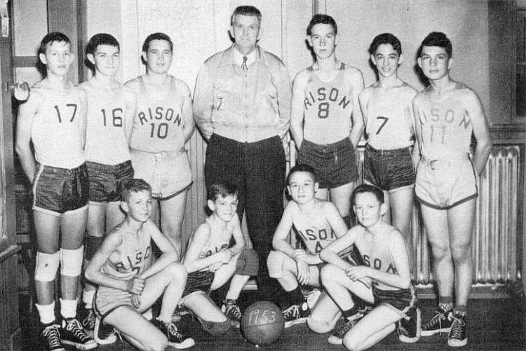 1953 Rison Jr High B Team Basketball
