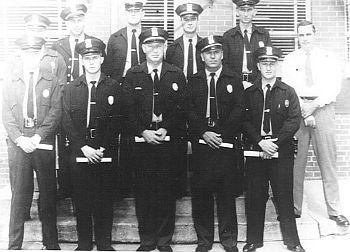 HUNTSVILLE ALABAMA POLICE DEPARTMENT Rookie Police Officer Class - Around 1956