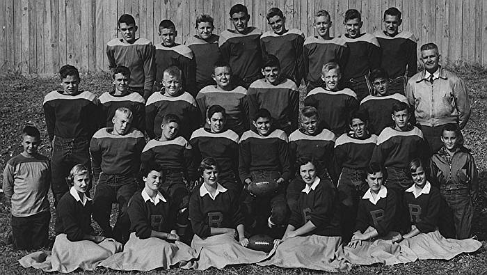 The 1952 Rison Jr. High Football Team