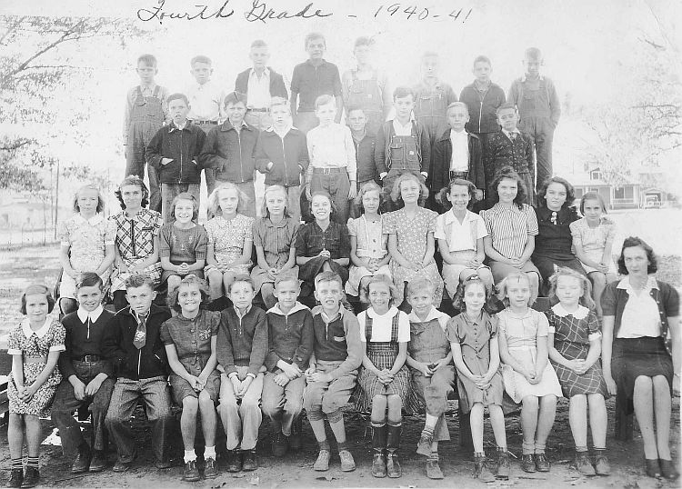 Class of 1949 in 4th Grade