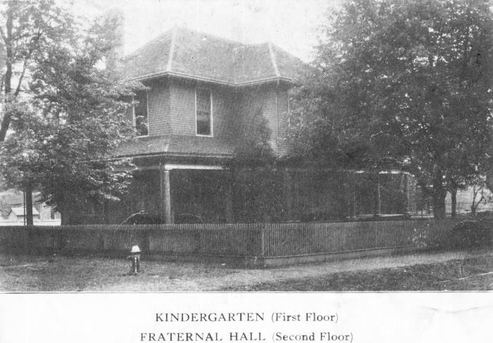 Kindergarten and Fraternal Hall of Dallas Mill Village