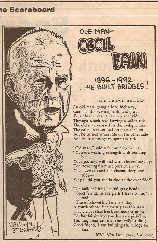 Old Man Cecil Fain - He Built Bridges