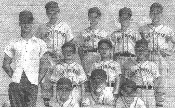 Optimist Little League Team Late '40s or Early '50s