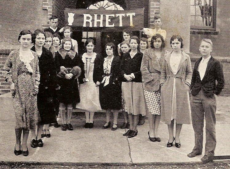 Rhett Society 1932
