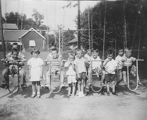 A Rison School Playground Scene