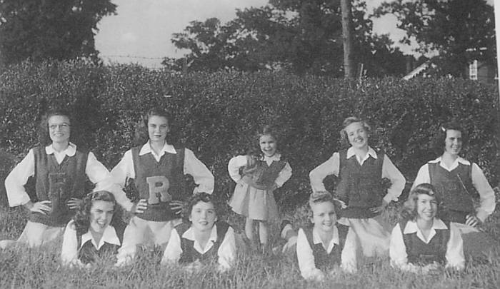 Rison Cheerleaders 1948/1949